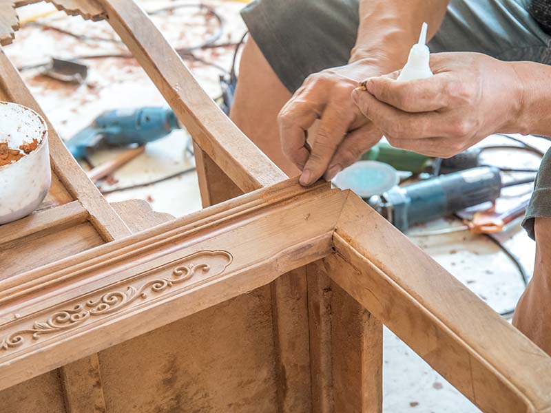 枞阳旧家具翻新改色怎么做