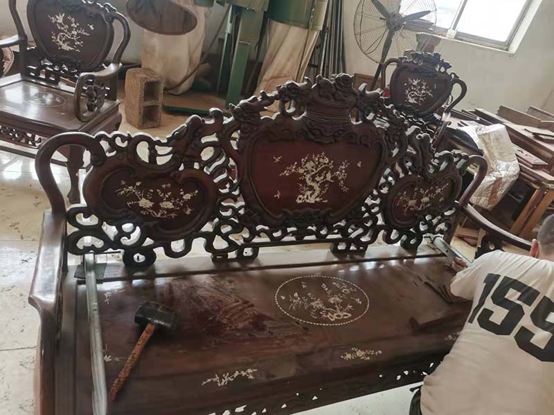 枞阳旧红木家具保养